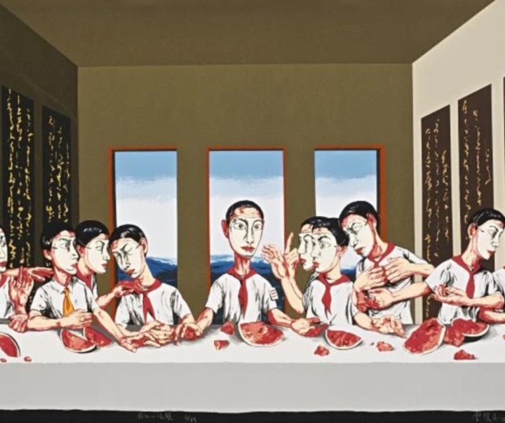 گالری آثار نقاشی زنگ فنژی از چین