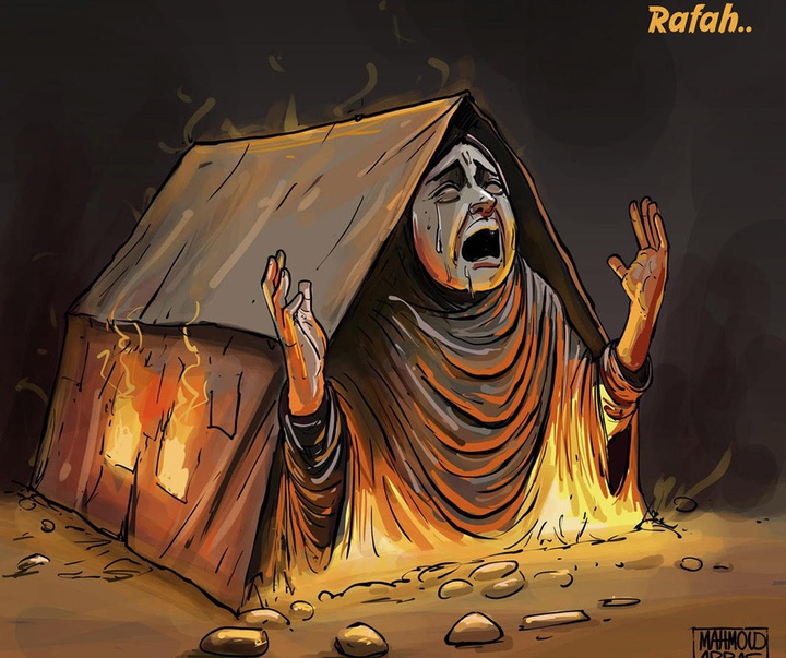 گالری آثار مسابقه بین‌المللی کارتون بایکوت نسل کشی 2024 - بخش دوم