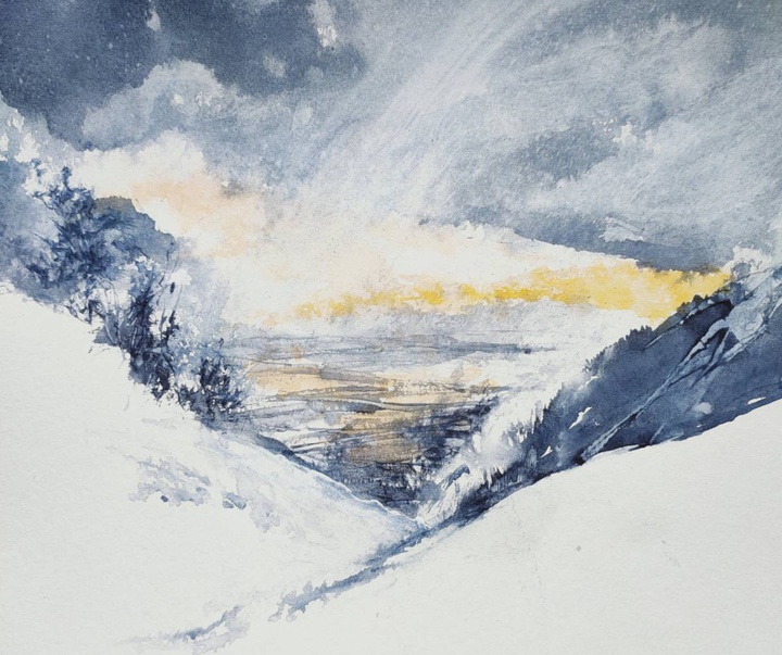 گالری نقاشی های آبرنگ آلن گگوت از فرانسه