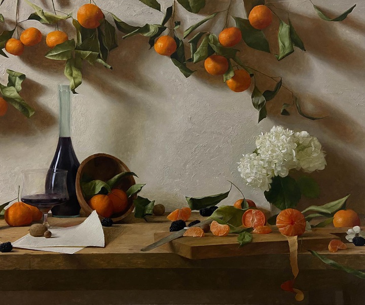 گالری آثار نقاشی و طراحی کارولین نلسون