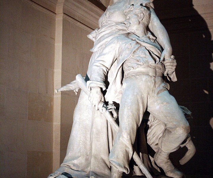 monument de la defense de saint quentin by louis ernest barrias