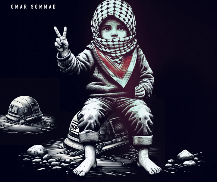 گالری تصویرسازی‌های عمر سوماد از فلسطین