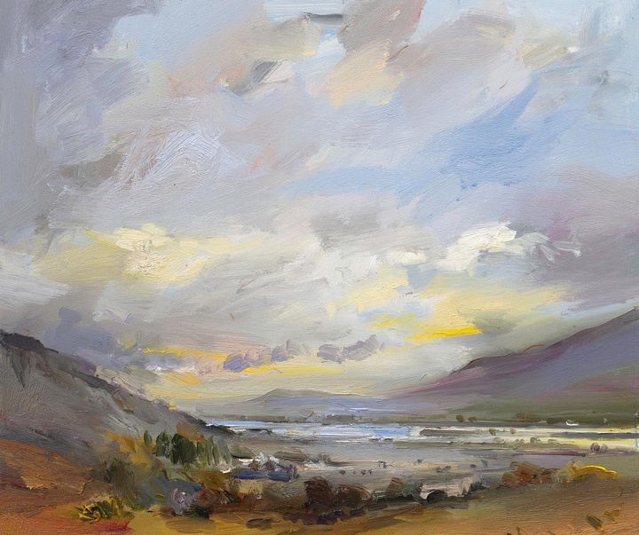 گالری نقاشی های دیوید اتکینز از انگلیس