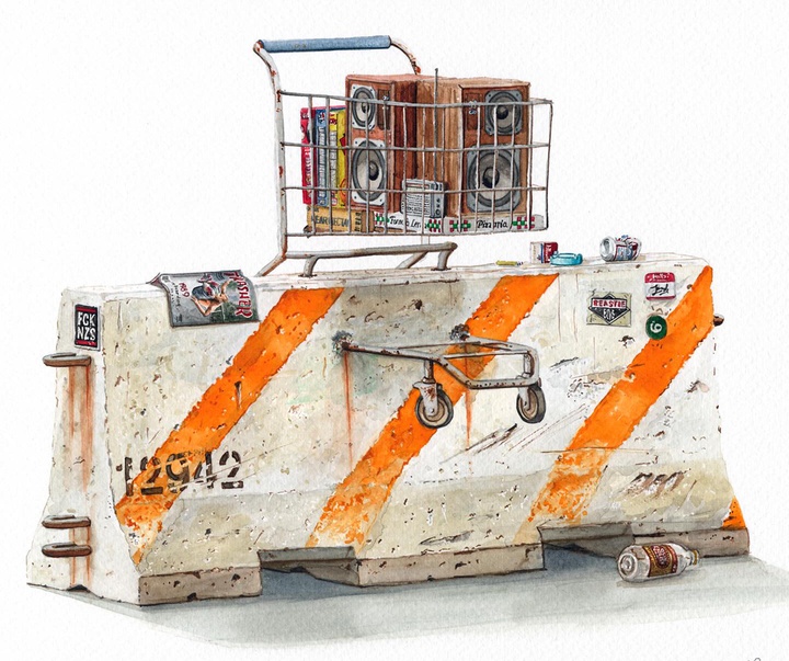 گالری آثار نقاشی آلوارو نادئو از برزیل