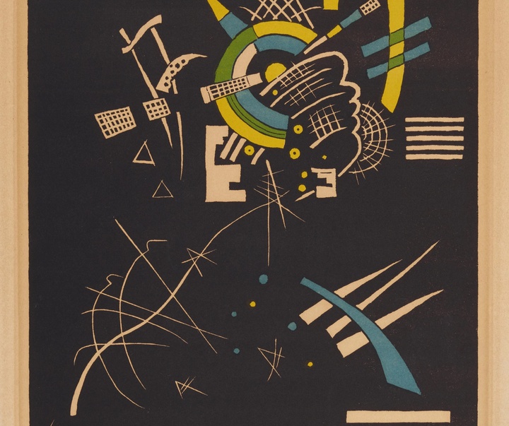 گالری آثار نقاشی واسیلی کاندینسکی از روسیه