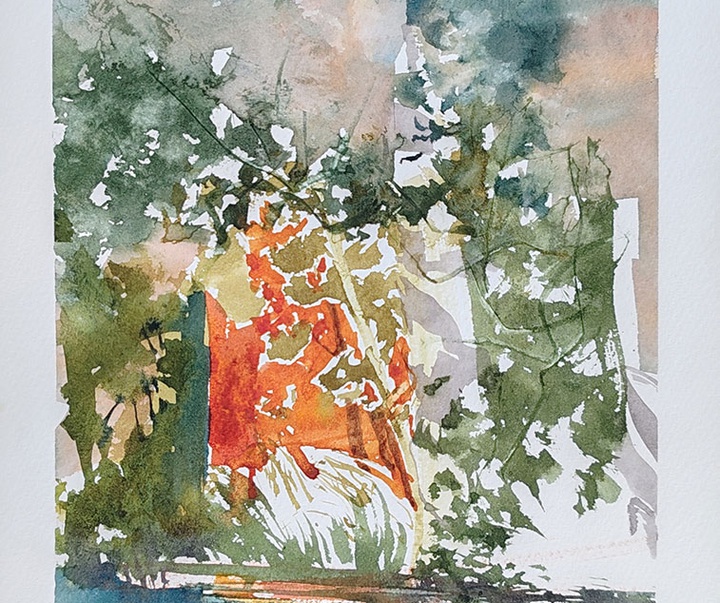 گالری نقاشی های آبرنگ آلن گگوت از فرانسه