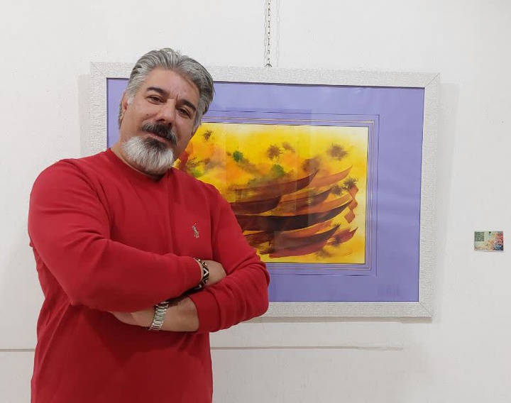 نمایشگاه آثار خوشنویسی و عکس محمدحسین مودب در گالری ارغوان کرمان