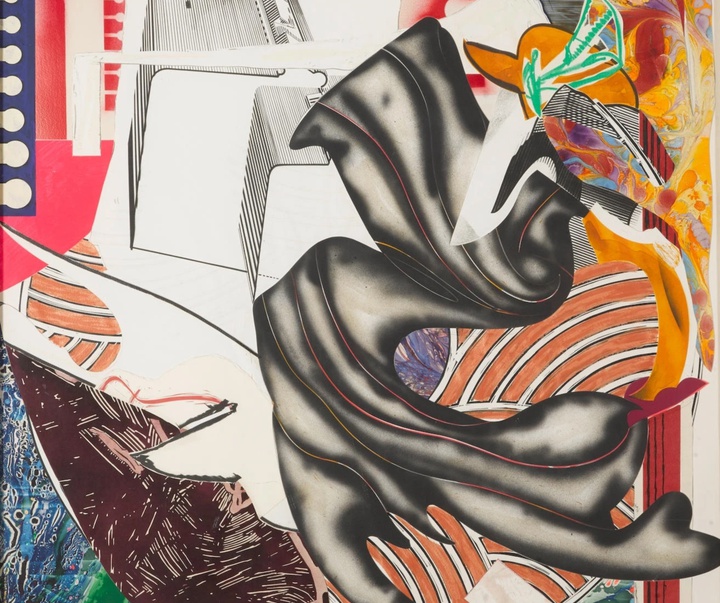 گالری آثار گرافیک فرانک استلا از آمریکا