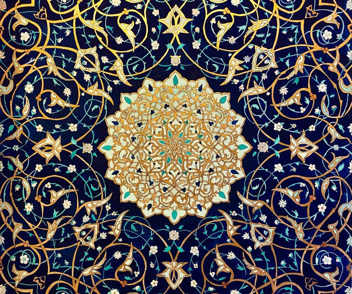 گالری آثار تذهیب امیلی واشنگتن از انگلیس