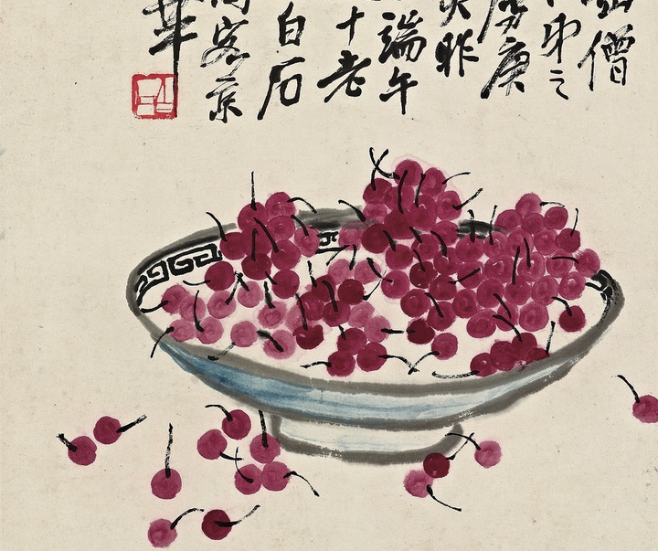 گالری آثار نقاشی های سنتی چی بایشی از چین