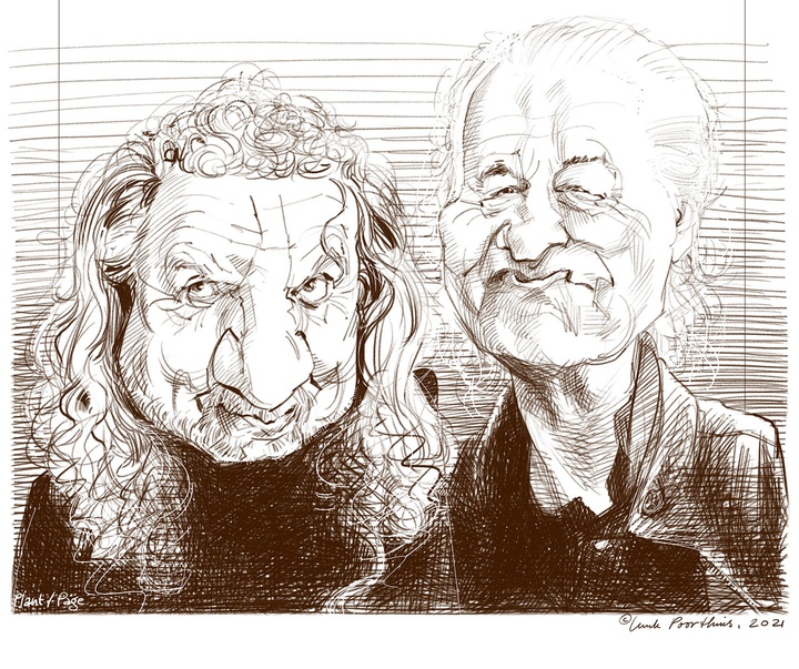 robert plant and jimmy page