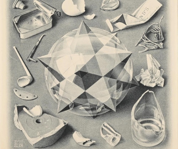 گالری آثار گرافیک موریس کورنلیس اشر از هلند