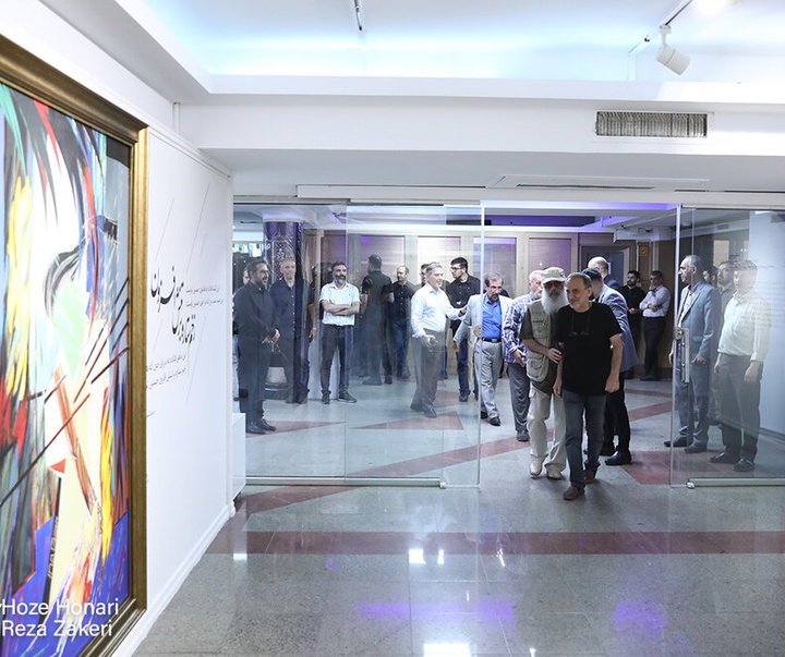 گالری افتتاحیه مجلس اول از نمایشگاه گروهی «روضه بهشت» با موضوع نقاشی