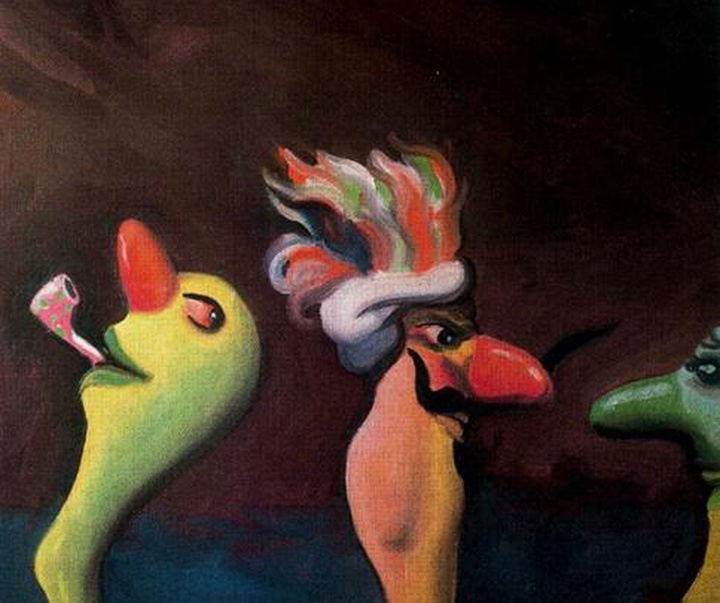 گالری تعدادی از آثار نقاشی رنگ روغن رنه ماگریت از بلژیک