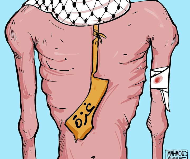 گالری آثار کارتون محمود عباس از فلسطین
