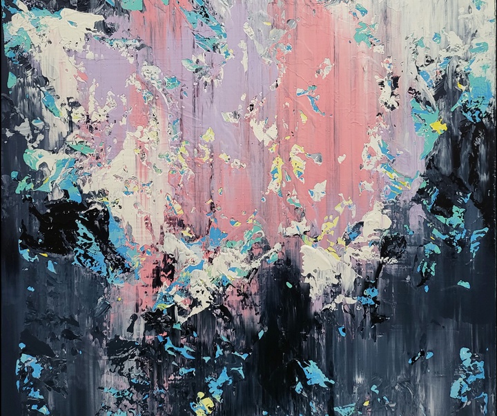 گالری آثار نقاشی انتزاعی الکس سنچنکو از بریتانیا