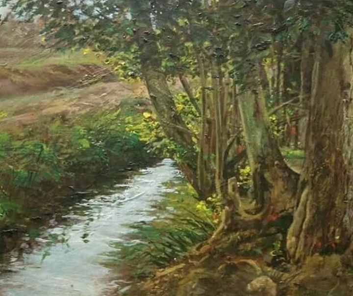گالری آثار نقاشی عباس برزگر گنجی از ایران