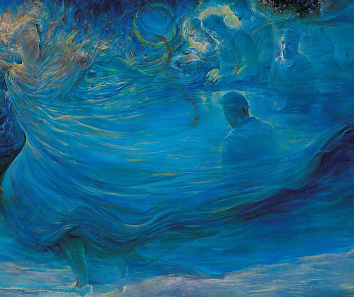 گالری آثار نقاشی حبیب الله صادقی