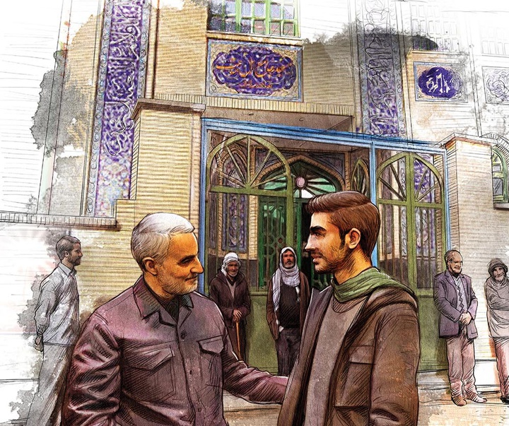 گالری طرح های گرافیکی محمدرضا دوست محمدی با عنوان فقط برای خدا/ بخش سوم