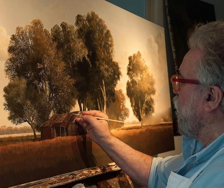 گالری آثار نقاشی آبرنگ خورخه فراسکا از آرژانتین