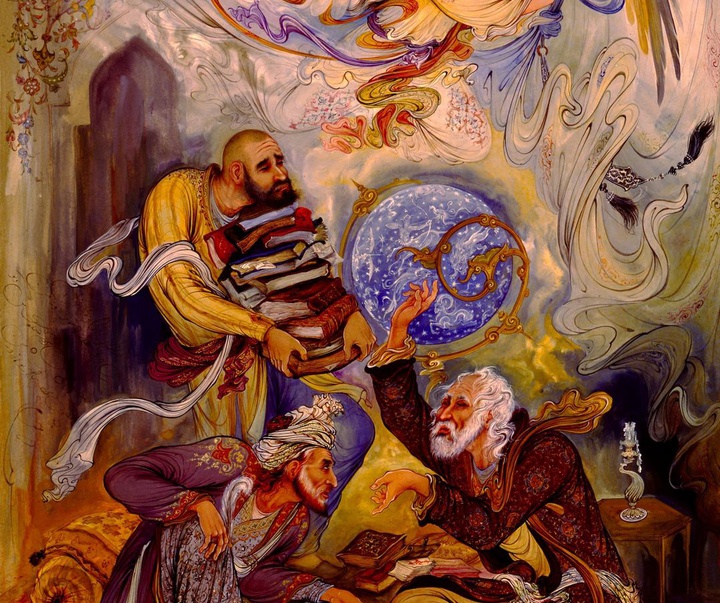 گالری آثار نگارگری محمود فرشچیان