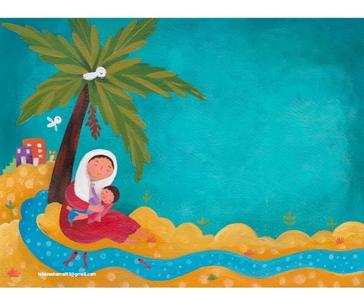 گالری آثار تصویر سازی طاهره شمسی