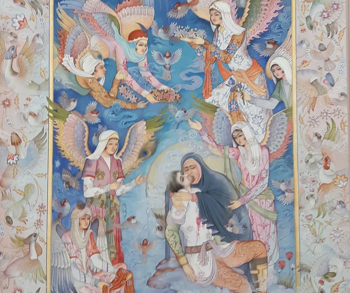 گالری آثار نگارگری و تذهیب امیر طهماسبی از ایران