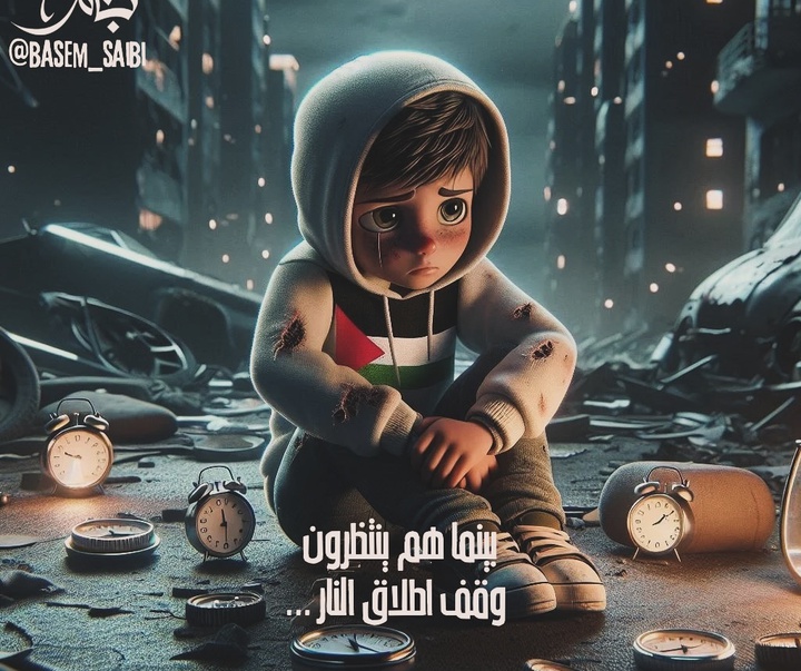 گالری آثار تصویرسازی باسم سایبی از فلسطین