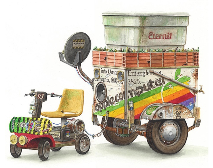 گالری آثار نقاشی آلوارو نادئو از برزیل