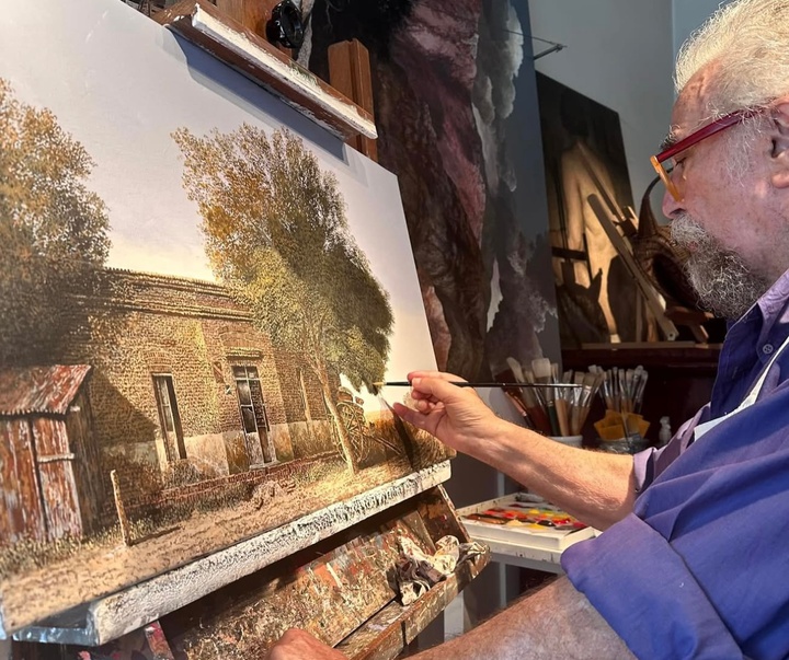 گالری آثار نقاشی آبرنگ خورخه فراسکا از آرژانتین