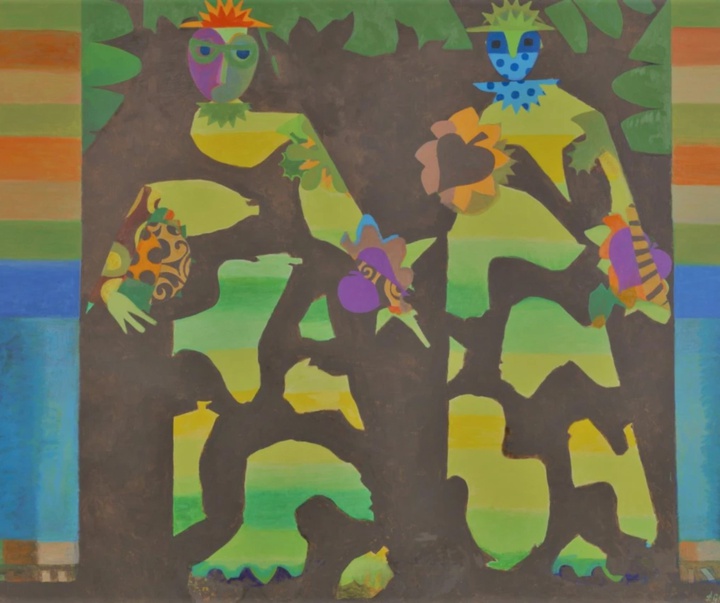 گالری آثار نقاشی و کلاژ ایلین آگار هنرمند آرژانتینی - بریتانیایی