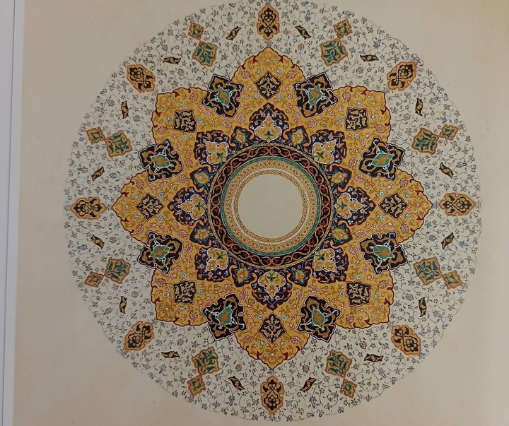 گالری آثار تذهیب لیلا خادمی از ایران