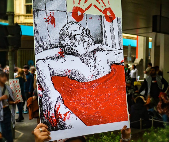 گالری آثار کارتون حسن منصره از فلسطین