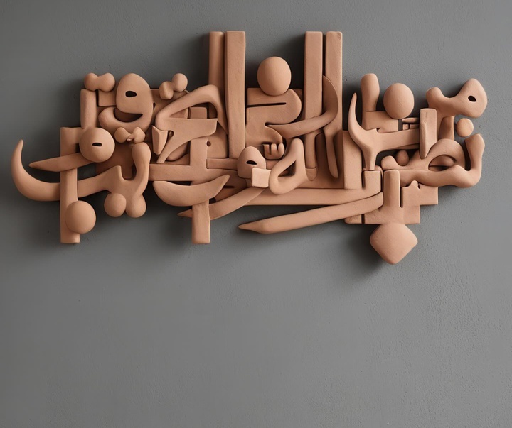 گالری آثار حجم و سرامیک خالد شاهین از اُردن
