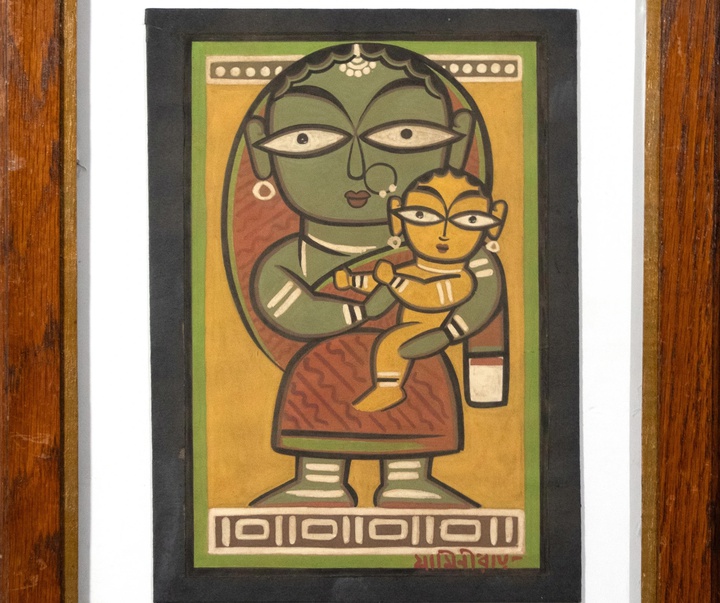 گالری آثار نقاشی جامینی روی از هند