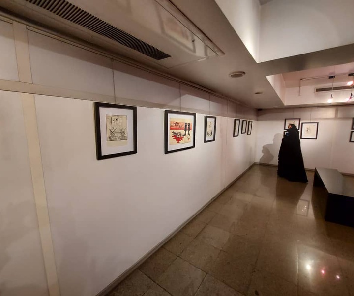 گزارش تصویری از نمایشگاه پایان استاد جواد علیزاده