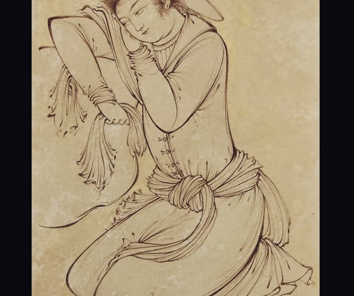 گالری آثار نگارگری بهمن شریفی از ایران