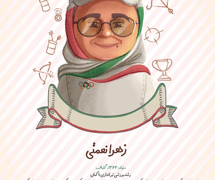 گالری پوسترهایِ کرمان سربلند، ایران سرفراز آثار محمد مظفری