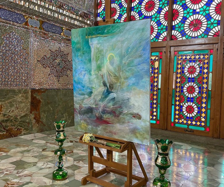 گالری از جدیدترین آثار نقاشی حسن روح‌الامین