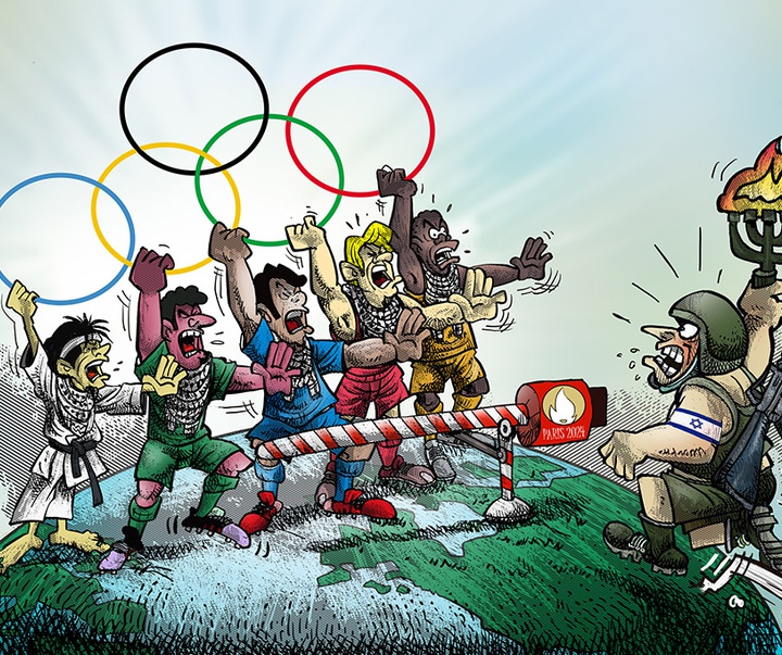 گالری آثار مسابقه بین‌المللی کارتون بایکوت نسل کشی 2024 - بخش دوم