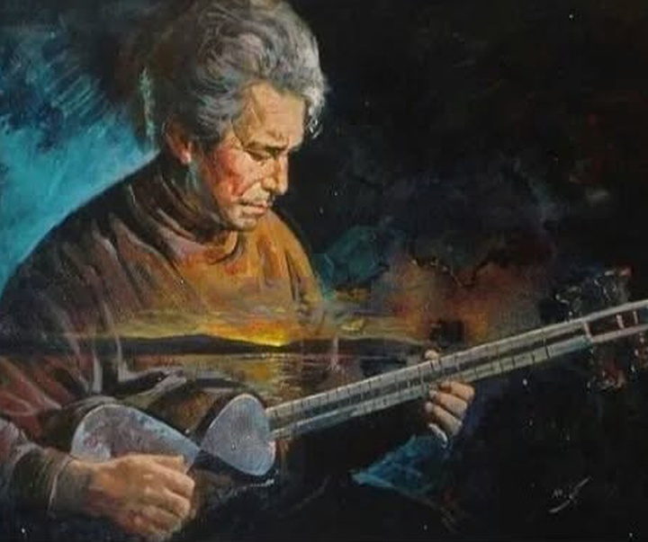 گالری آثار نقاشی عباس برزگر گنجی از ایران
