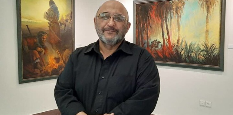 نمایشگاه آثار نقاشی عبدالحمید قدیریان در گالری حبیباله صادقی