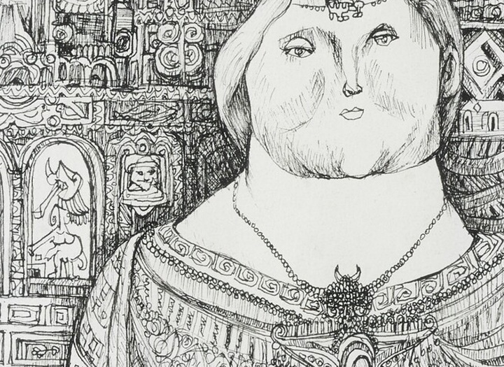 گالری آثار طراحی و نقاشی عبدالهادی الغزار از مصر