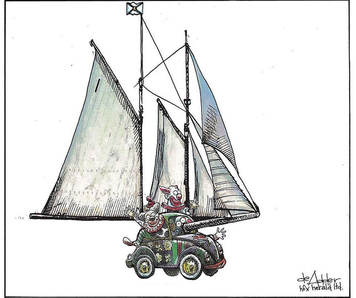 گالری آثار کارتون مایکل دی آدر از کانادا