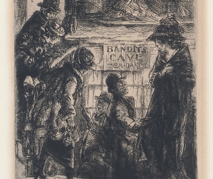 گالری تصویرسازی‌های جان اسلون از آمریکا