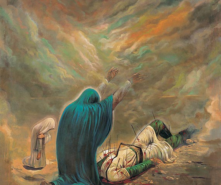 گالری نقاشی های حسین خسروجردی از ایران