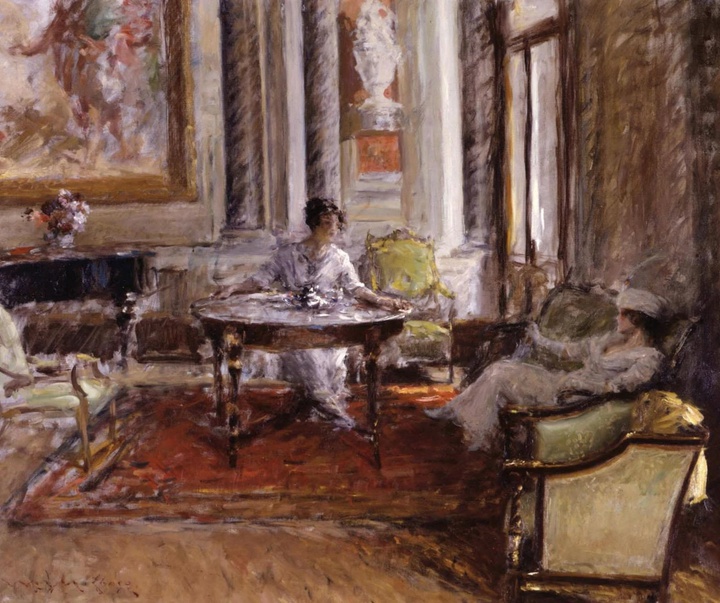 گالری آثار نقاشی ویلیام مریت چیس از آمریکا