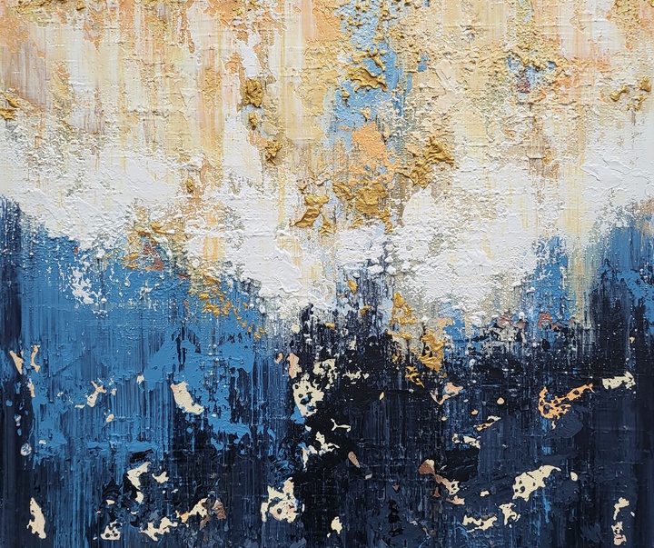 گالری آثار نقاشی انتزاعی الکس سنچنکو از بریتانیا