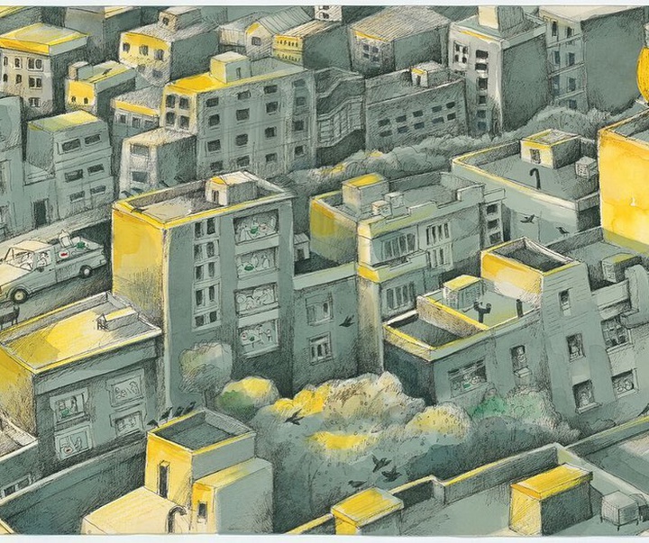 گالری آثار تصویرسازی غزاله بیگدلو از ایران