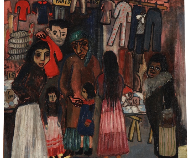 گالری آثار نقاشی آلیس نیل از آمریکا